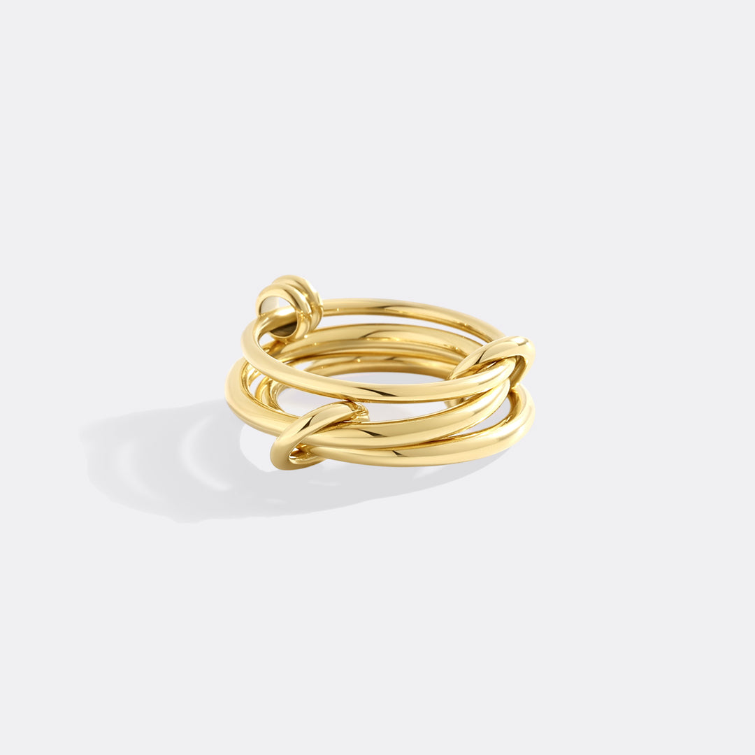 Linked Statement Fidget Rings