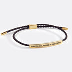 Beautiful Girl, You Can Do Hard Things Inspire Bracelet