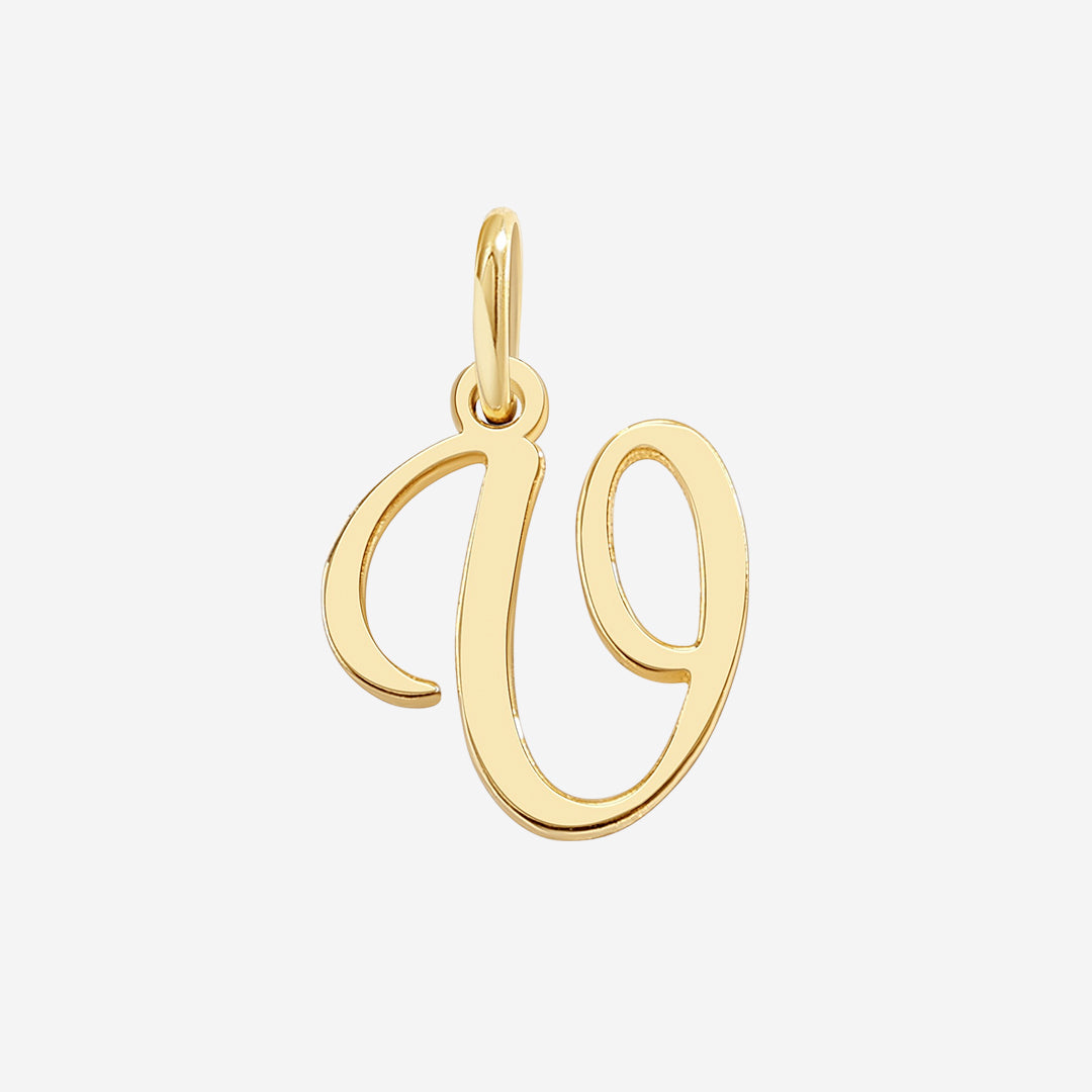 Cursive Initial Charm