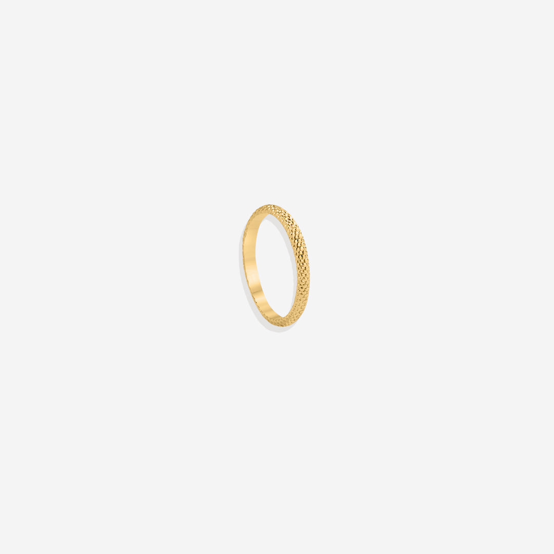 Snakeskin Stacking Ring