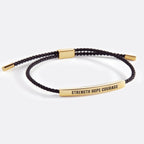 Strength Hope Courage Inspire Bracelet
