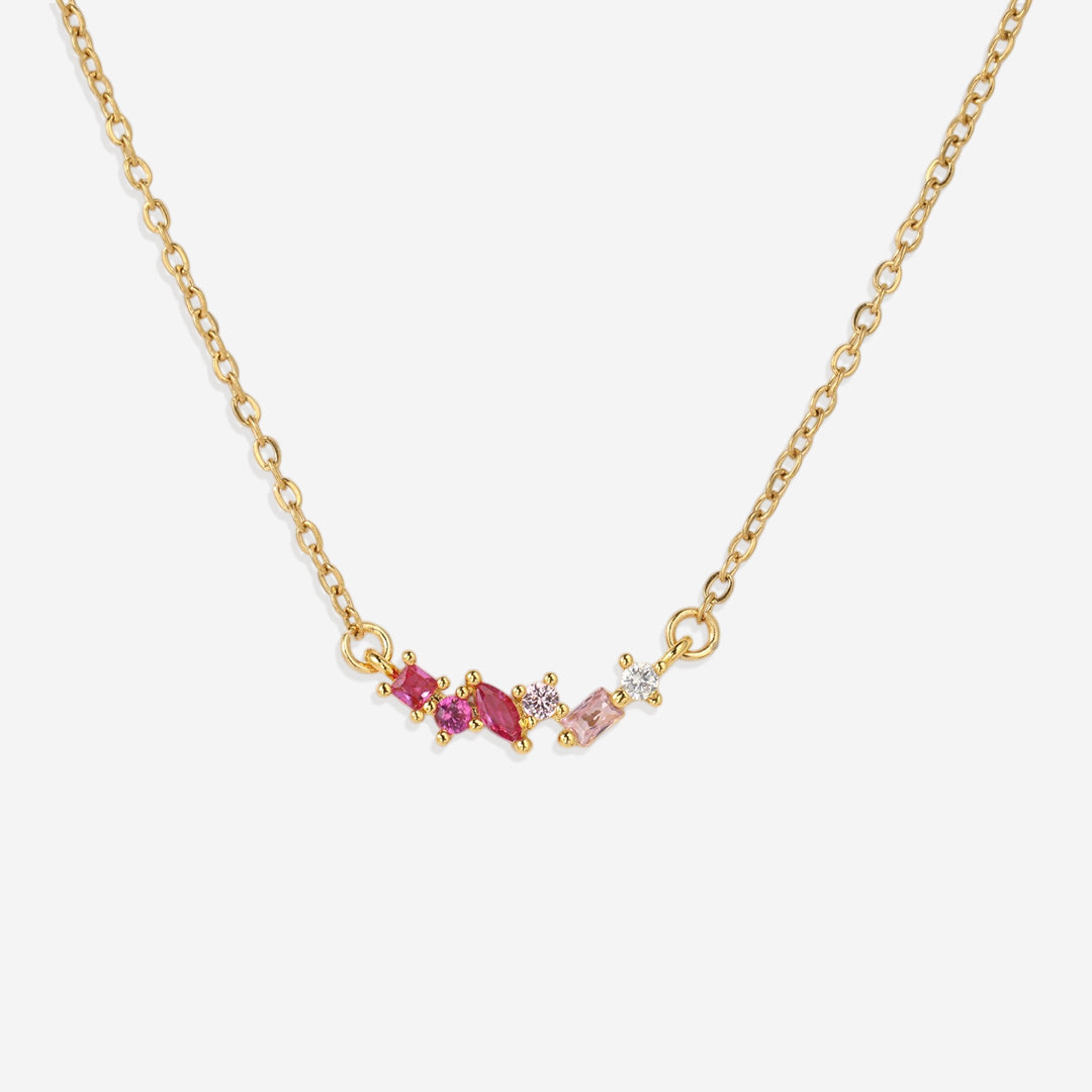 Ombre Birthstone Necklace