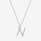 Flow Script Initial Necklace
