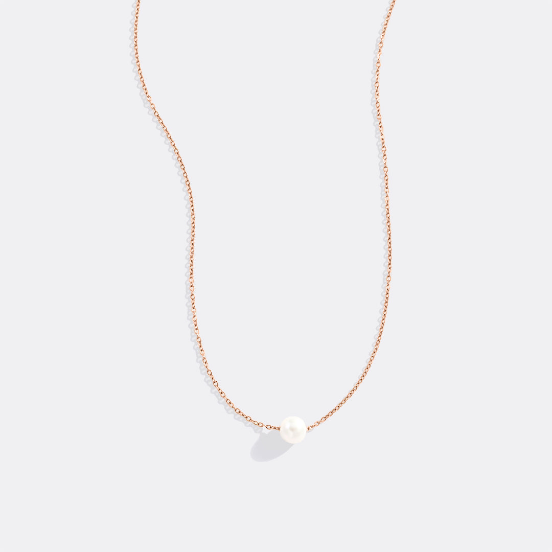 Floating Pearl Necklace