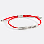 Strength Hope Courage Inspire Bracelet