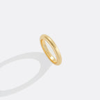 Half Round Band Stacking Ring