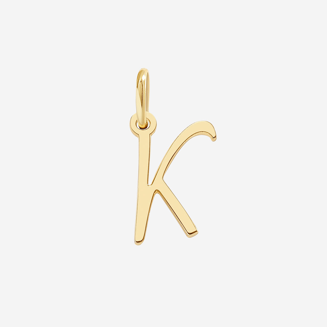 Cursive Initial Charm