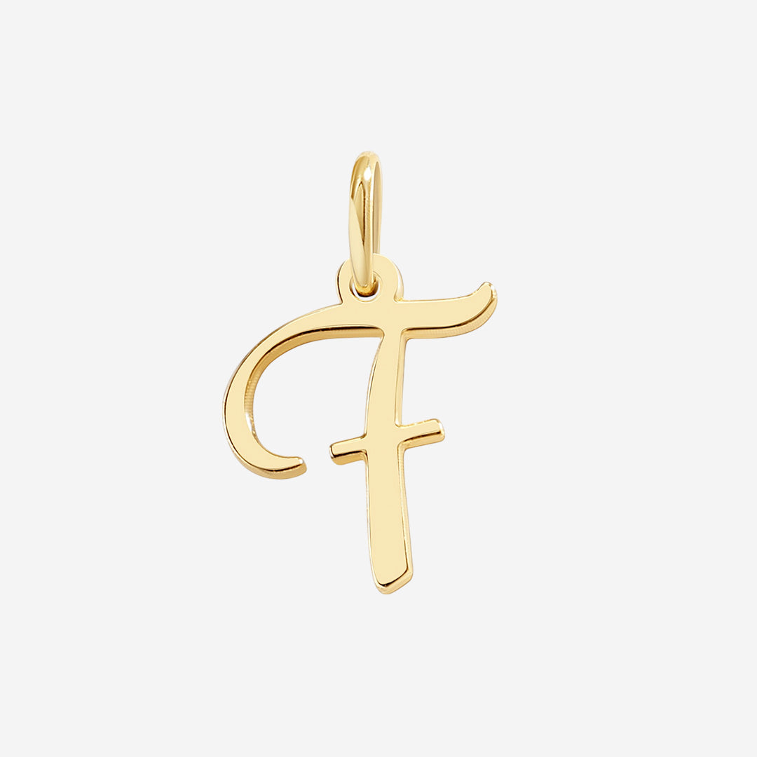 Cursive Initial Charm