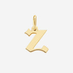 Old English Letter Charm