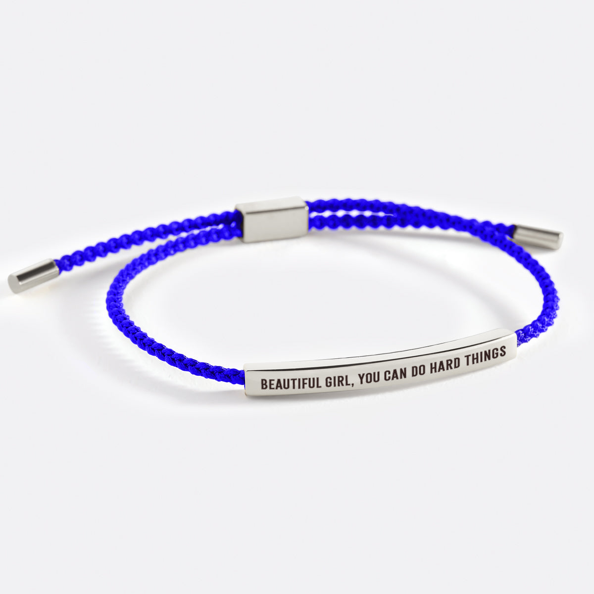 Beautiful Girl, You Can Do Hard Things Inspire Bracelet