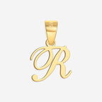 Romantic Initial Charm Pendant