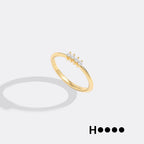 Dainty Personalized Morse Code Ring