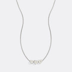 Dainty Heart Stacking Initial Necklace