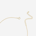Princess-Cut Emerald Station Necklace