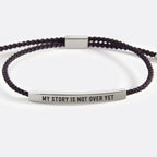 My Story Is Not Over Yet Inspire Bracelet