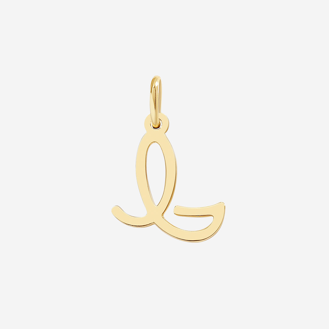 Cursive Initial Charm