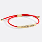 Strength Hope Courage Inspire Bracelet