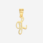 Romantic Initial Charm Pendant
