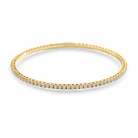 Flexible Diamond Tennis Bracelet