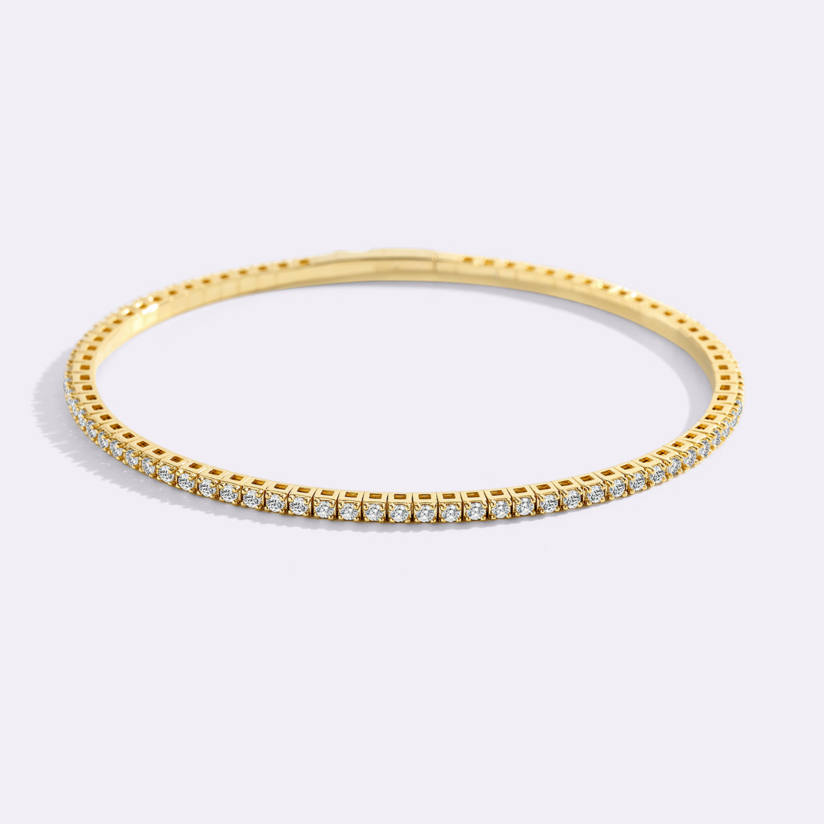 Flexible Diamond Tennis Bracelet