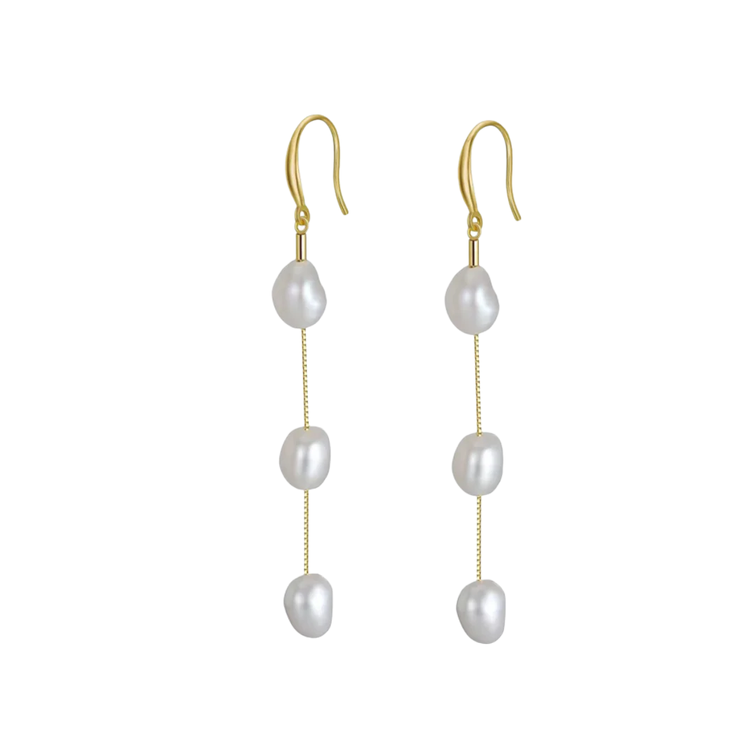 Freshwater Pearl Drop Earrings