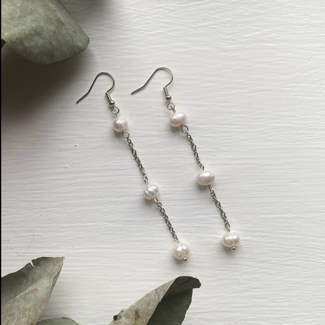 Freshwater Pearl Drop Earrings