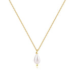 Dainty Pearl Drop Necklace