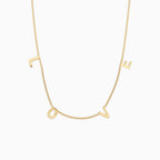 The LOVE Letter Necklace