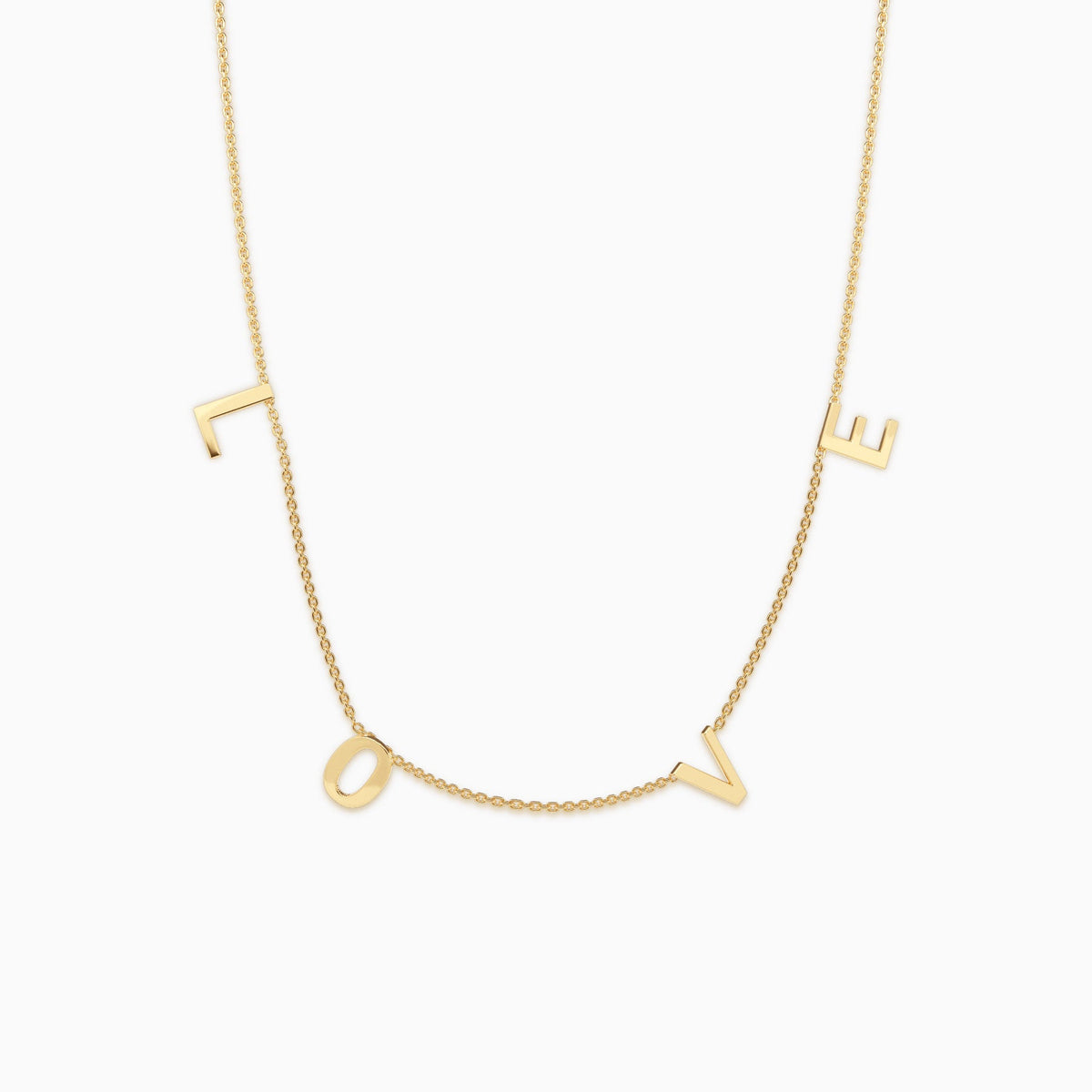 The LOVE Letter Necklace
