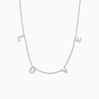 The LOVE Letter Necklace