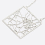 Custom Map Pendant Necklace