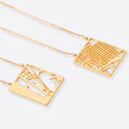 Custom Map Pendant Necklace