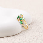 Marquis New Leaf Ring