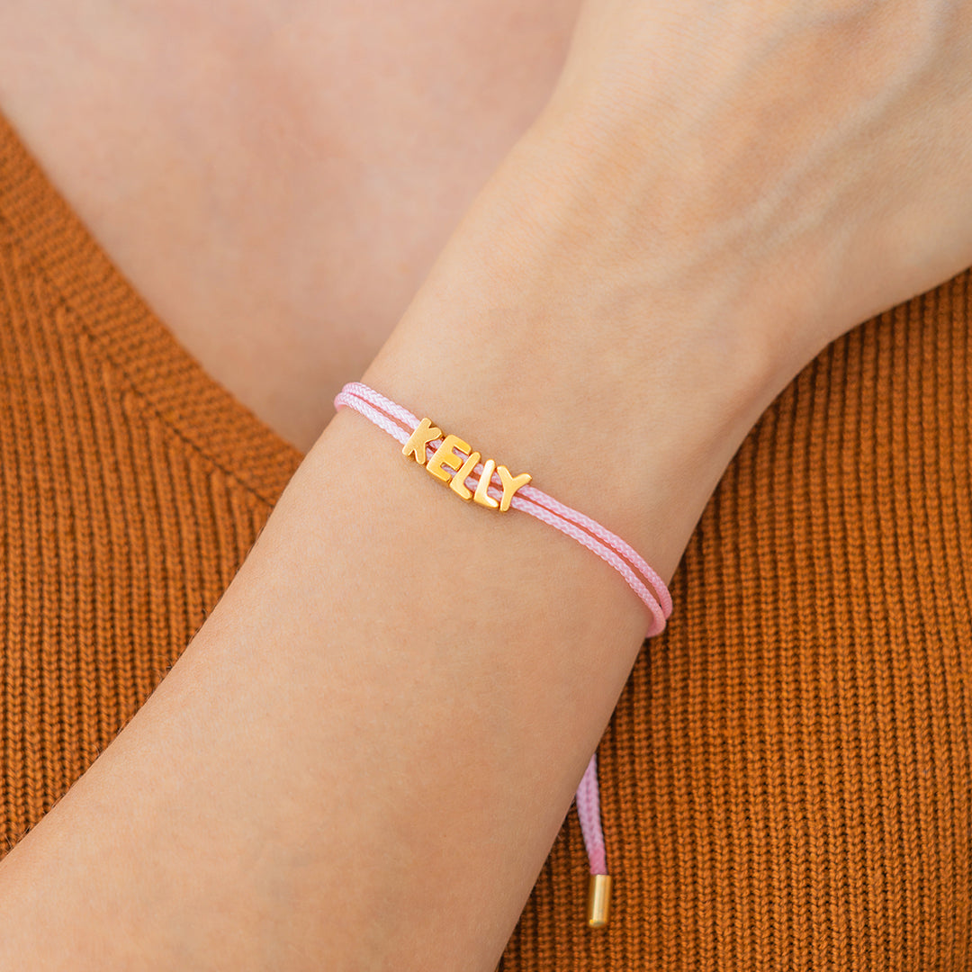 Personalized Adjustable Name Bracelet