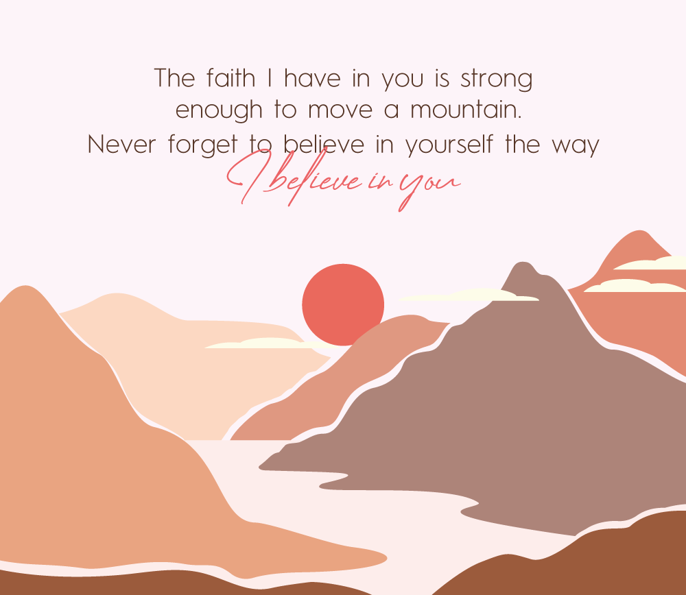 Faith Moves Mountains Pavé Mountain Ring