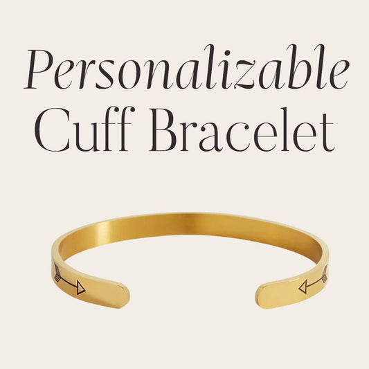 Customize Your Personalizable Cuff Bracelet
