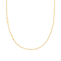 Sideways Initials Necklace