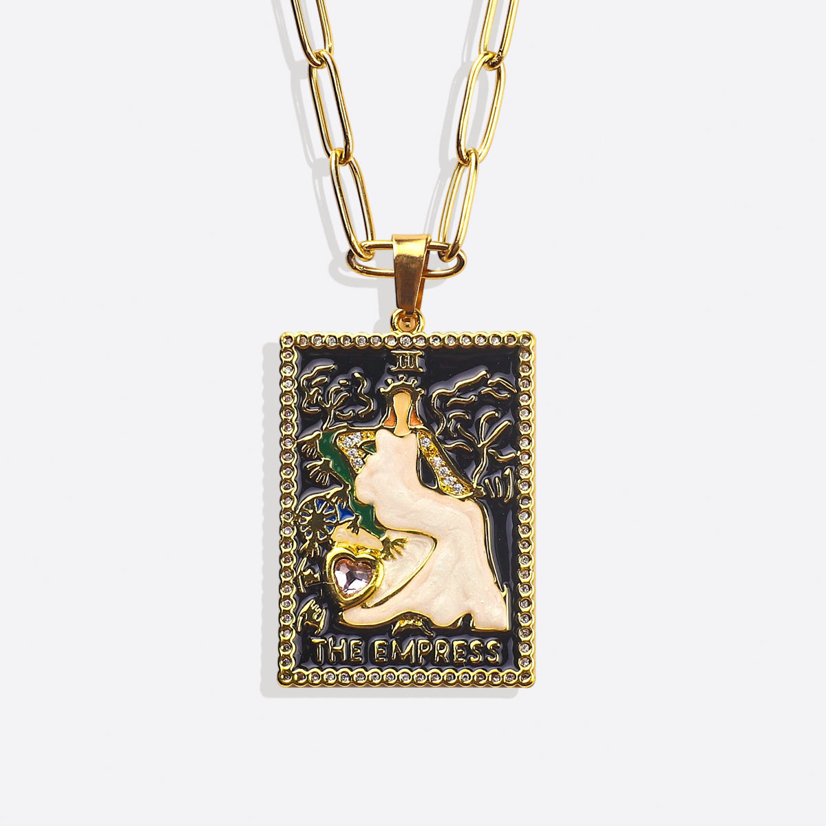 The Empress Tarot Necklace