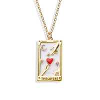 The Lovers Tarot Necklace