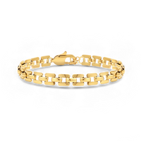 Timepiece Link Chain Bracelet